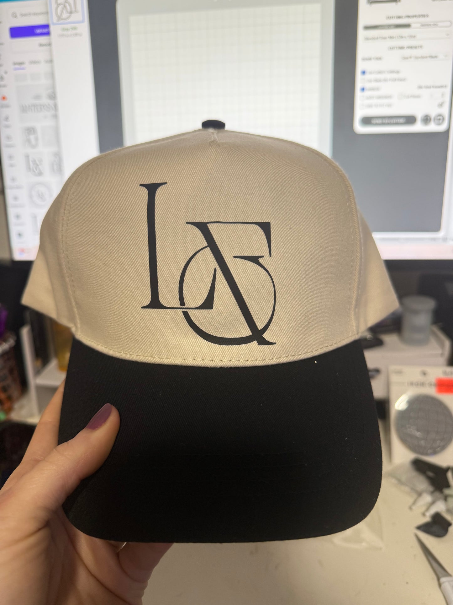 Custom brand hat