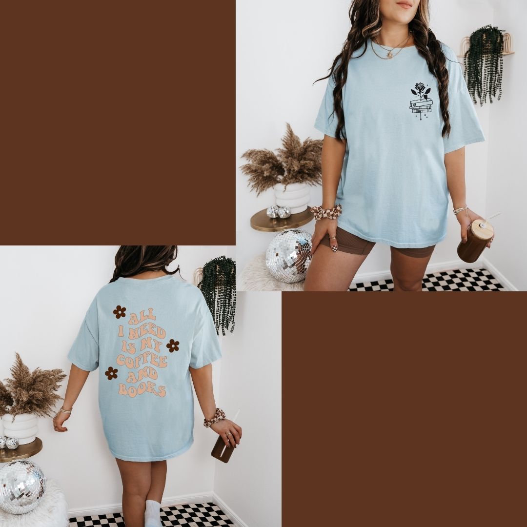 Coffee and books T-Shirt