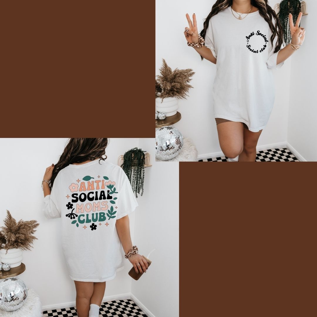 Anti-Social Moms Club T-Shirt