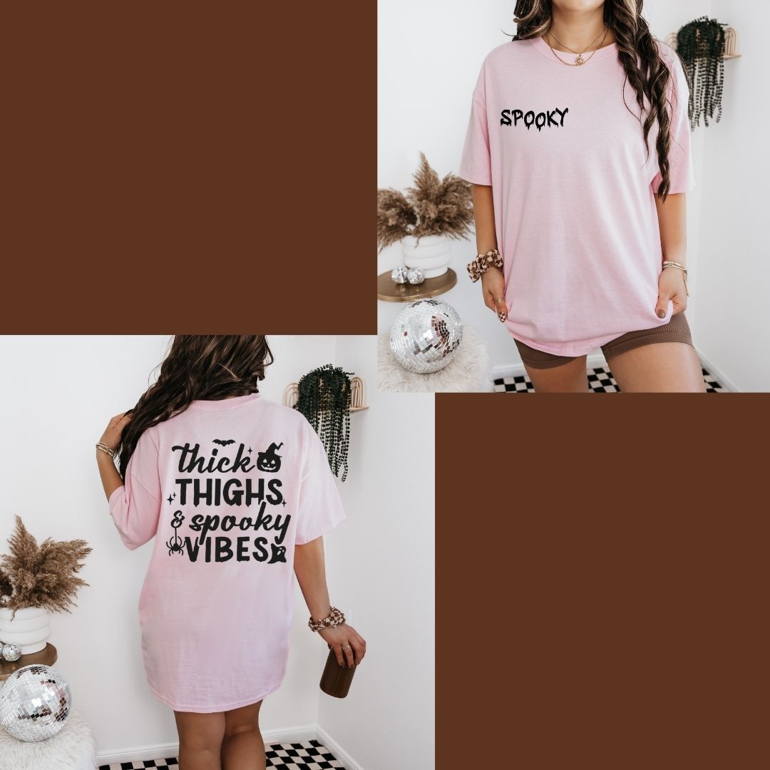 Thick Thighs Spooky T-Shirt
