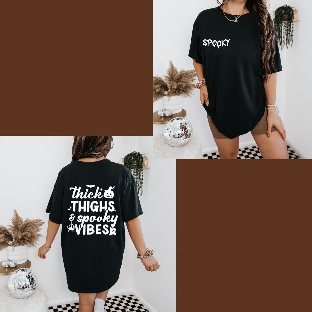 Thick Thighs Spooky T-Shirt