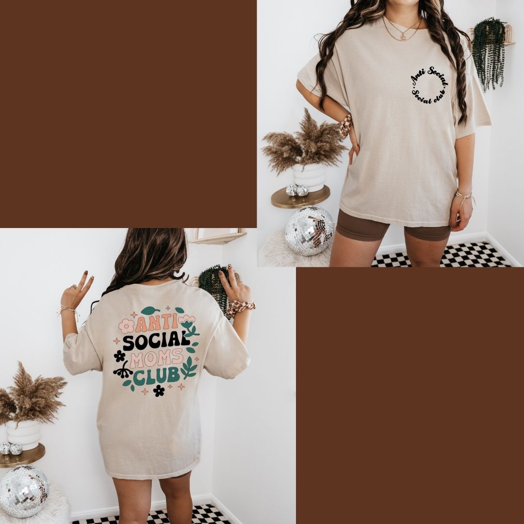 Anti-Social Moms Club T-Shirt