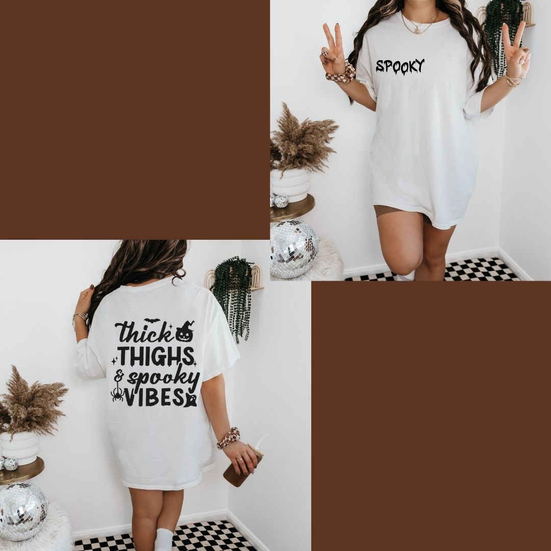Thick Thighs Spooky T-Shirt
