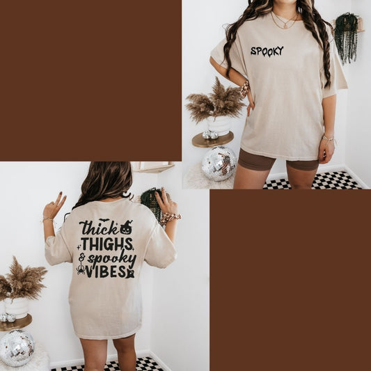 Thick Thighs Spooky T-Shirt